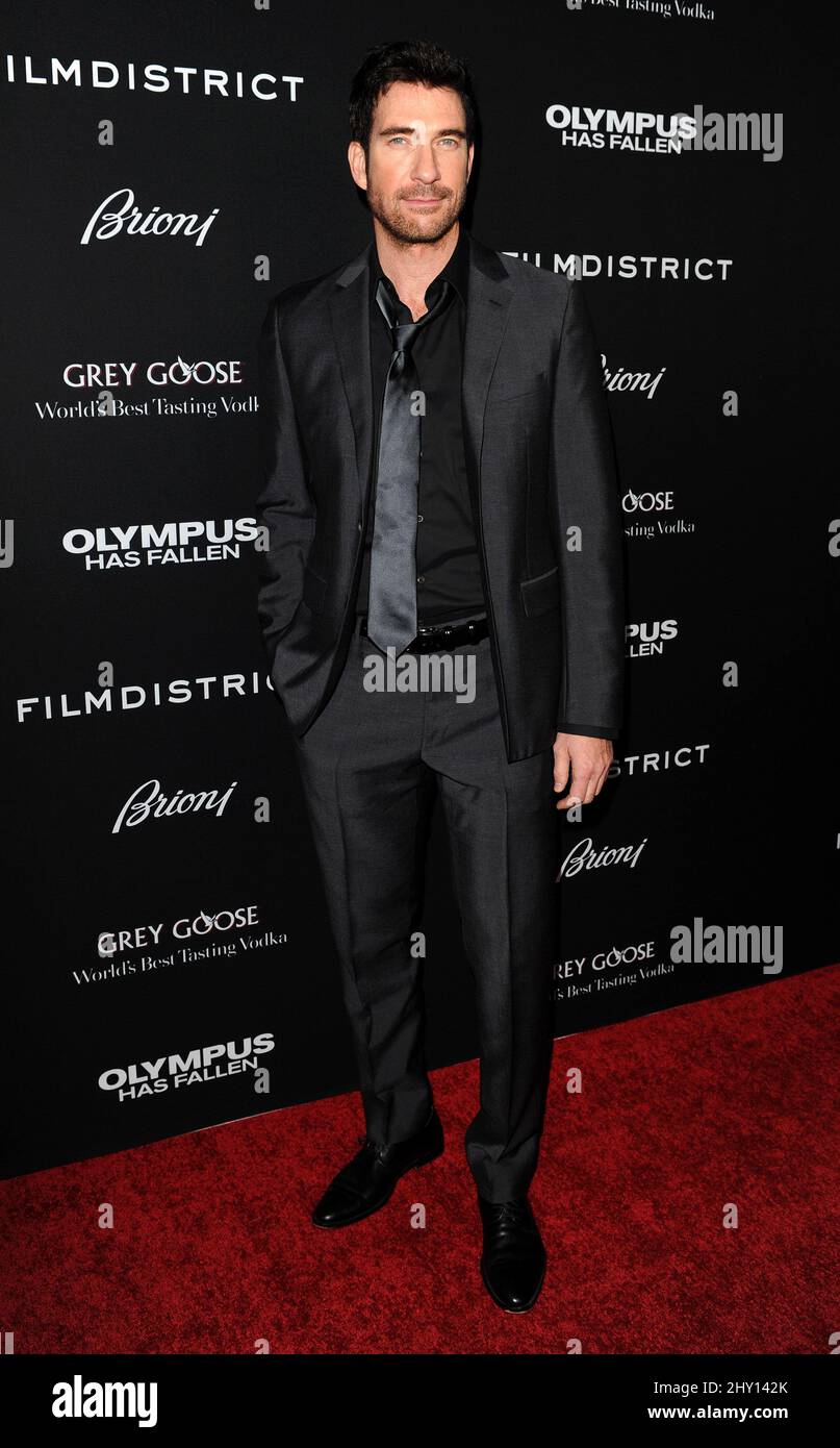 Dylan McDermott attending the premiere of "Olympus Has Fallen" in Los