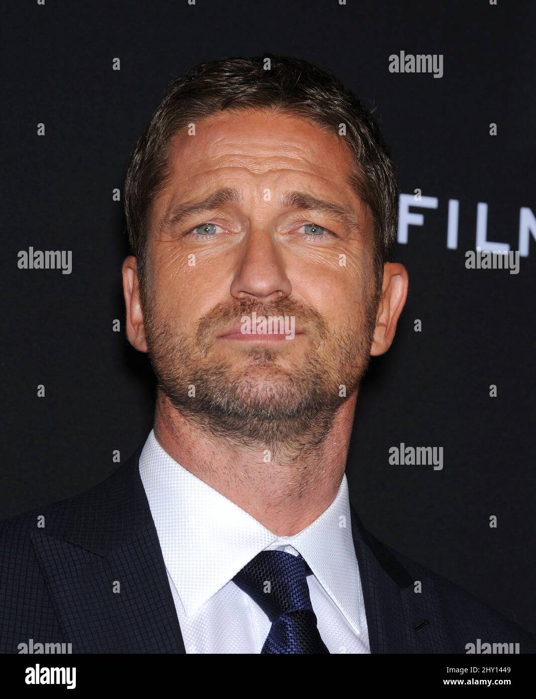 Gerard Butler attending the premiere of "Olympus Has Fallen" in Los