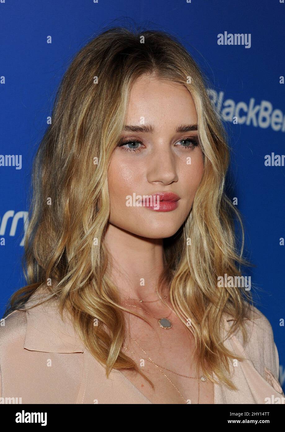 Rosie Huntington-Whiteley attending the Blackberry Z10 Launch Party held at Cecconi's in Hollywood, California. Stock Photo
