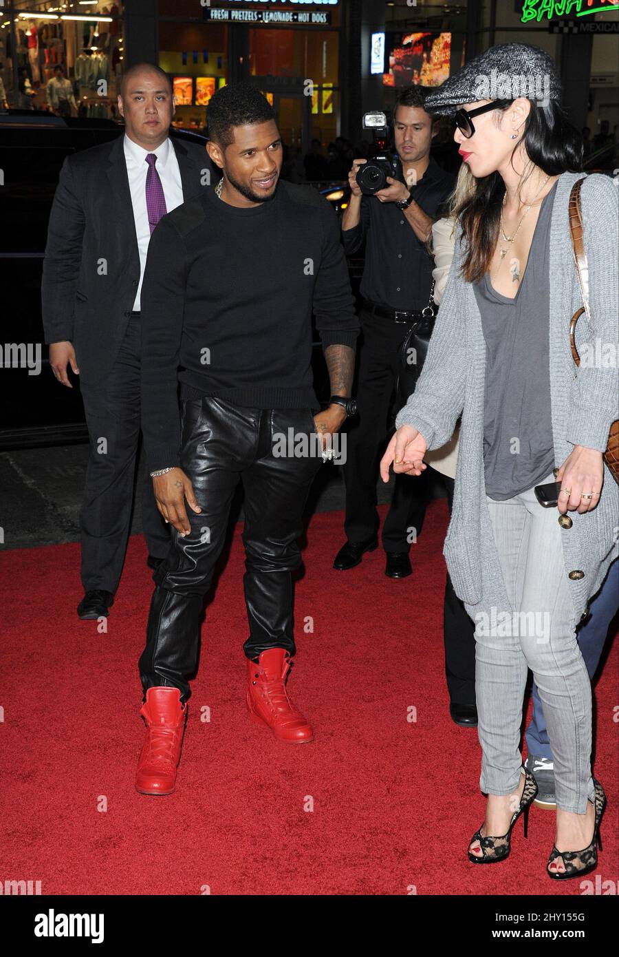 Usher attending "The Voice" Season 4 Premiere held at the TCL Chinese