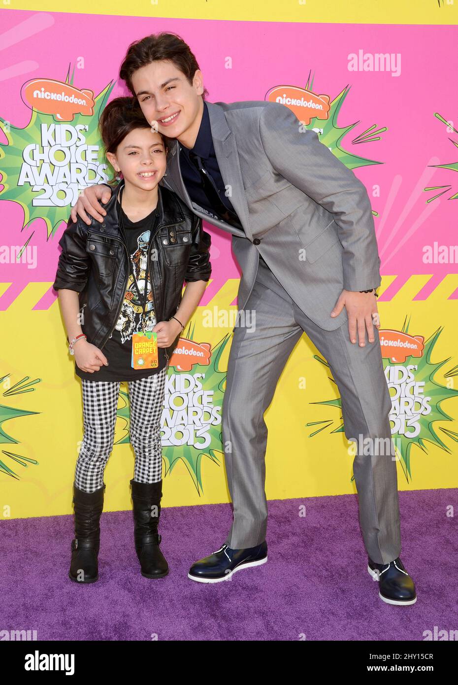Jake T. Austin and Ava Austin appears at Nickelodeon's 26th Annual Kids