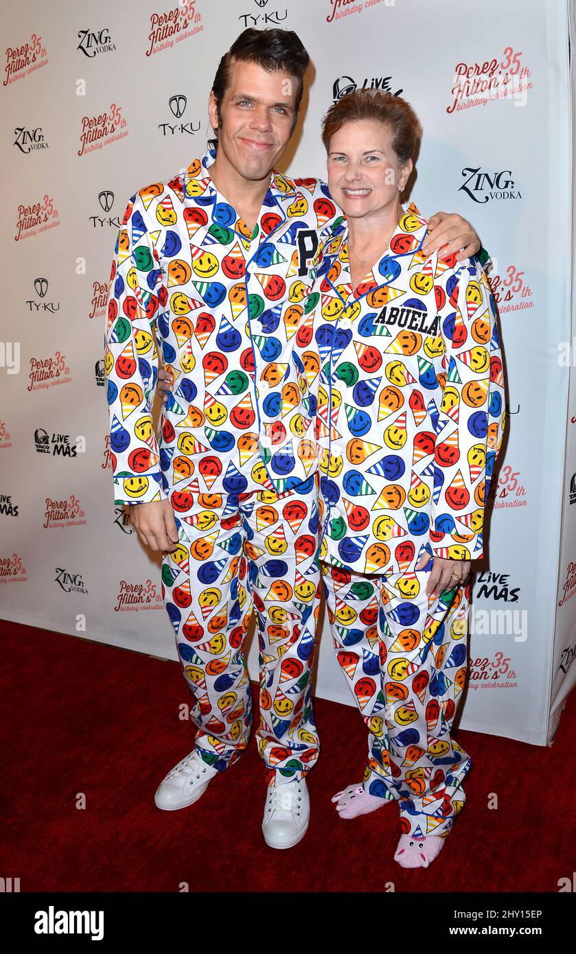 Perez Hilton attends Perez Hilton’s 35th Birthday Party Extravaganza