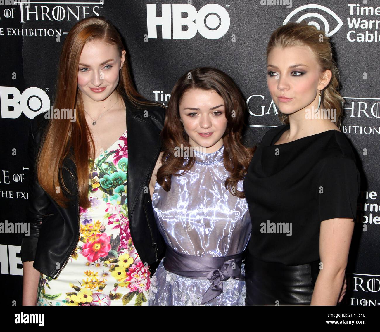 Sophie turner maisie williams natalie dormer game of thrones hi-res stock  photography and images - Alamy