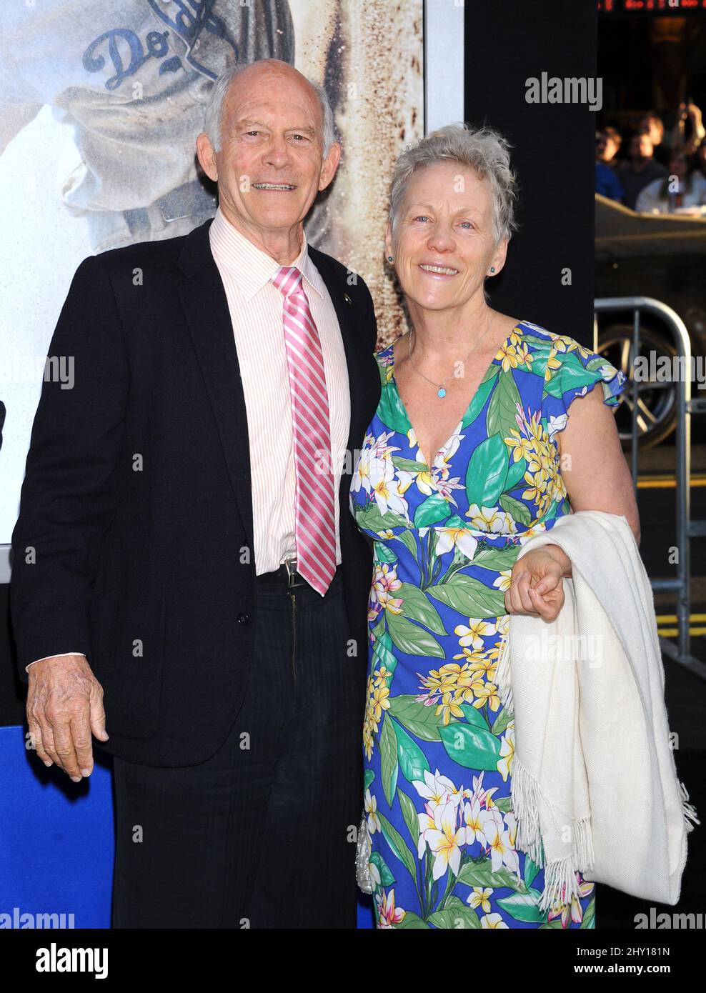 Max Gail and Nan Harris attending "42" The True Story of an American