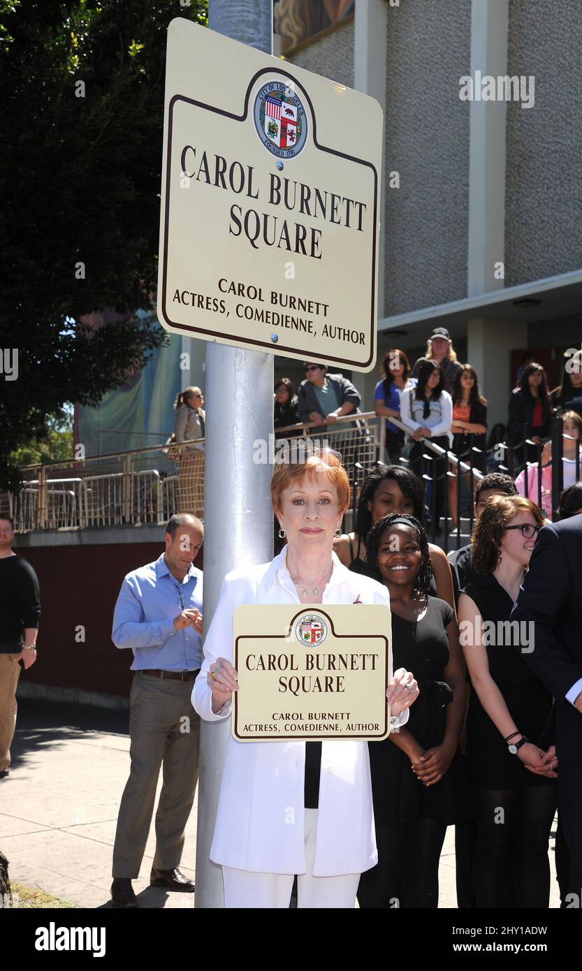 Hollywood High School Stock Photo - Alamy