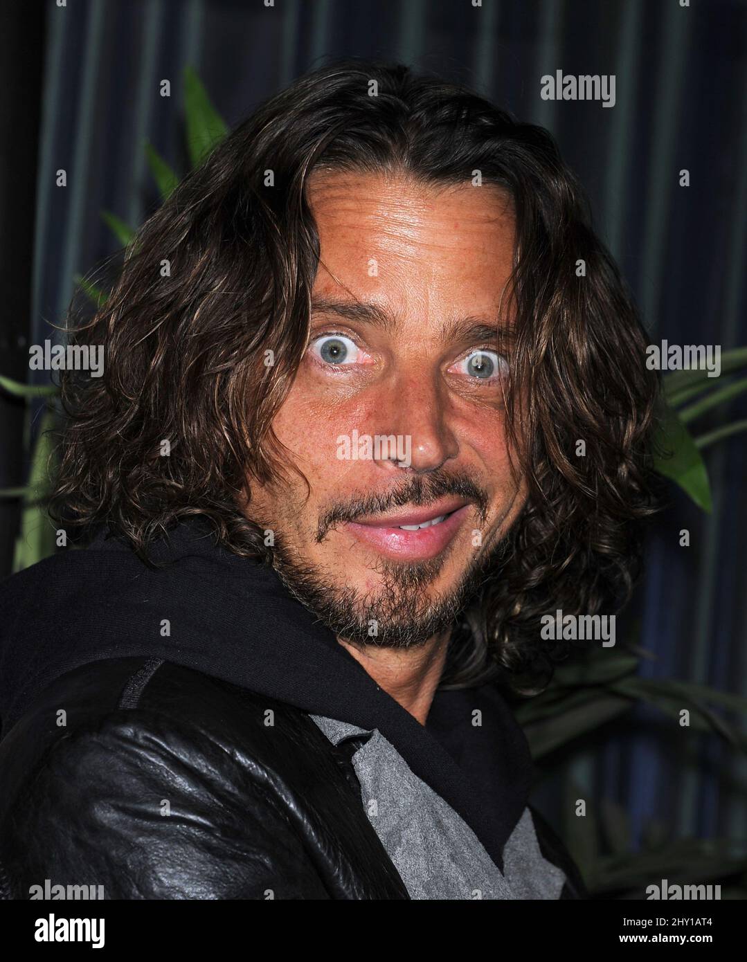 Chris Cornell attending the 28th Annual Rock and Roll Hall of Fame Induction Ceremony at Nokia Theatre in Los Angeles, California. Stock Photo