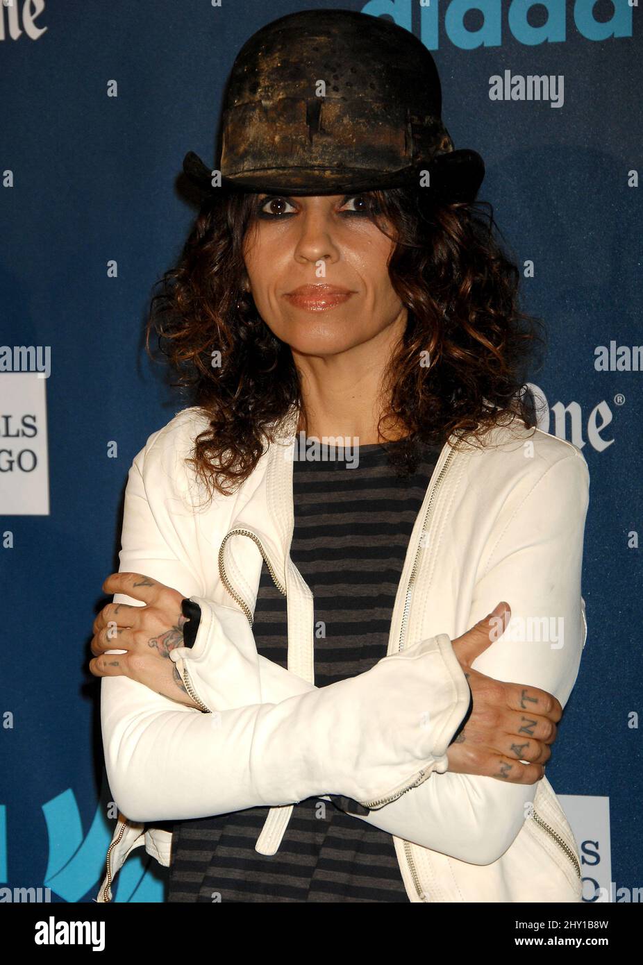 Linda Perry arriving 24th Annual GLAAD Media Awards held at JW Marriott Los Angeles at L.A. LIVE