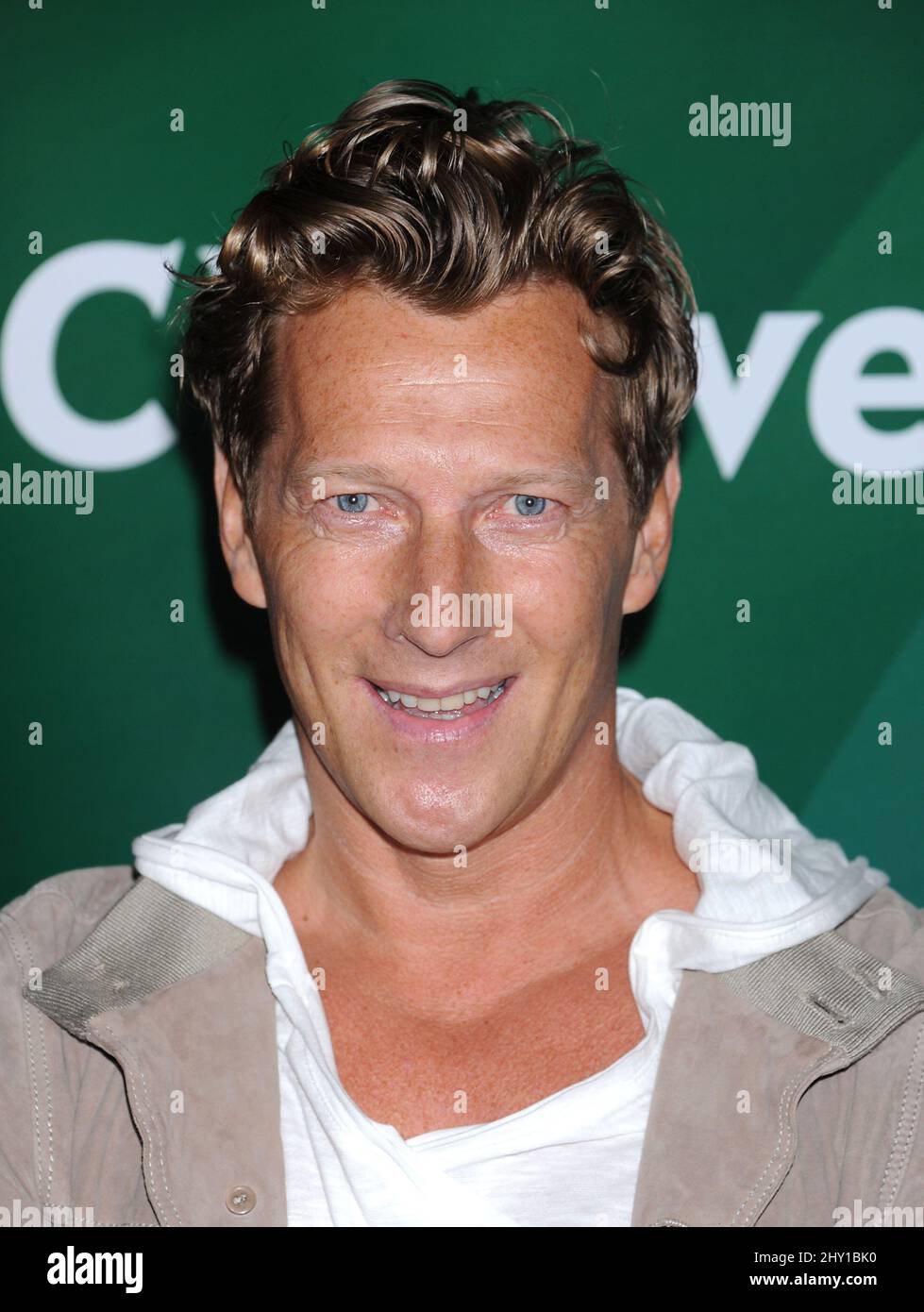 Magnus Scheving With His Wife