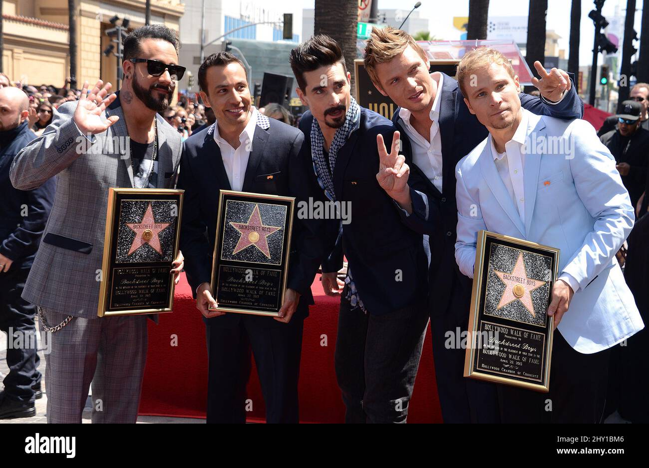 AJ McLean, Howie Dorough, Kevin Richardson, Nick Carter, Brian Littrell
