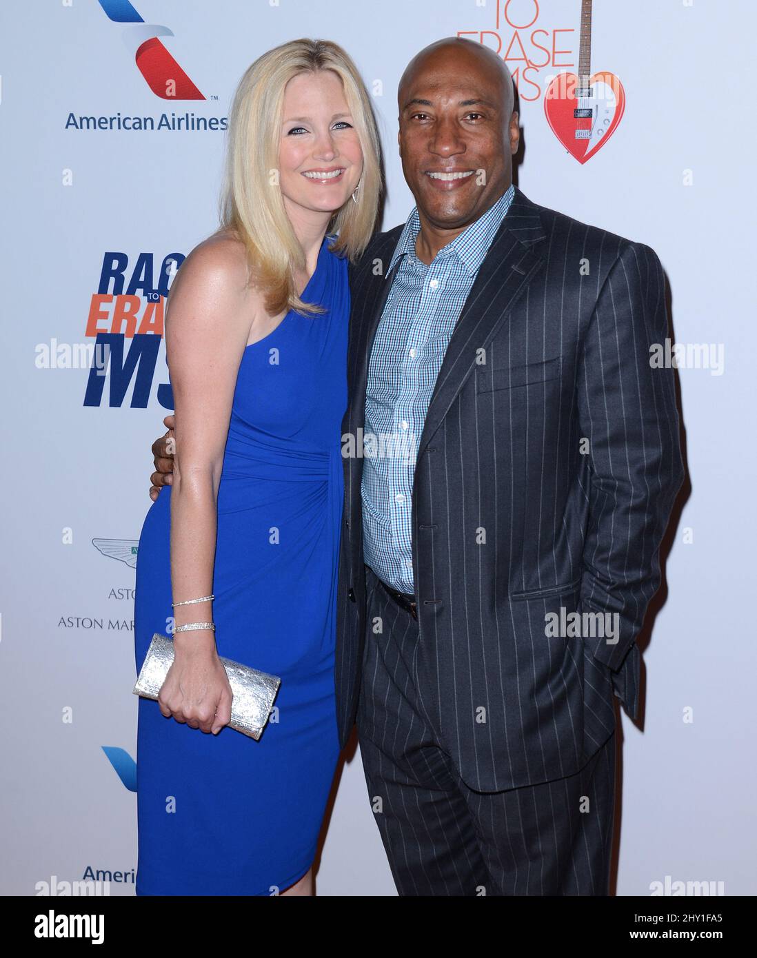 Byron Allen, Jennifer Lucas attend the 20th Annual Race to Erase MS