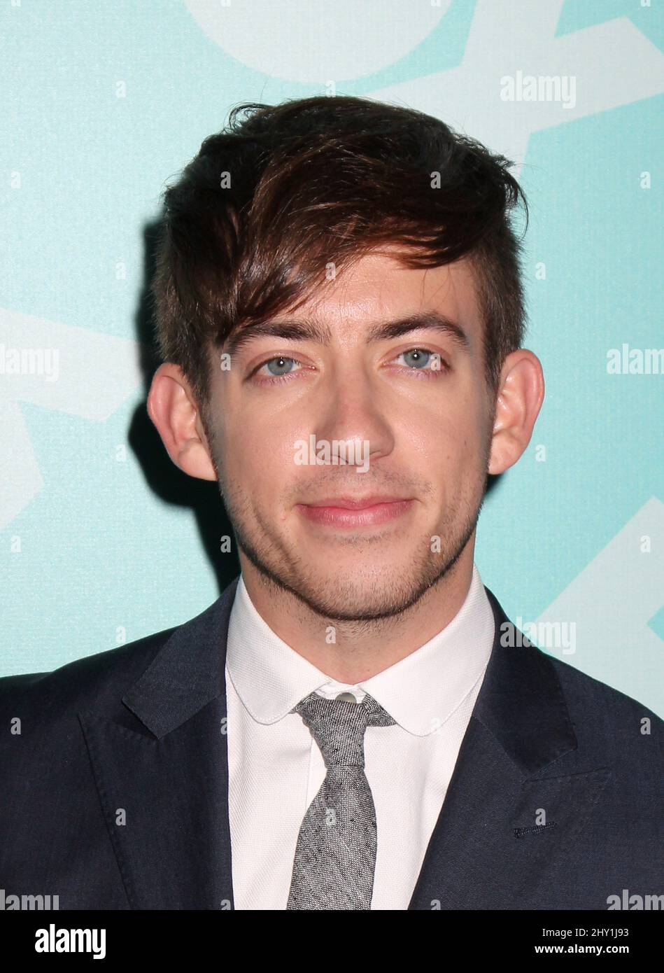 Kevin McHale attending the 2013 Fox Upfront Presentation in New York. Stock Photo