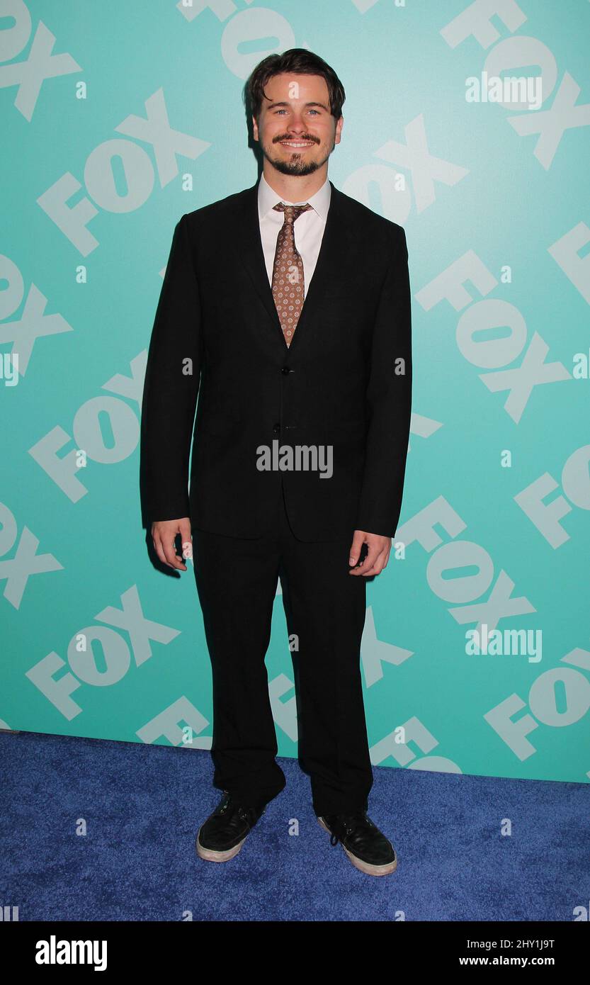 Jason Ritter attending the 2013 Fox Upfront Presentation in New York ...