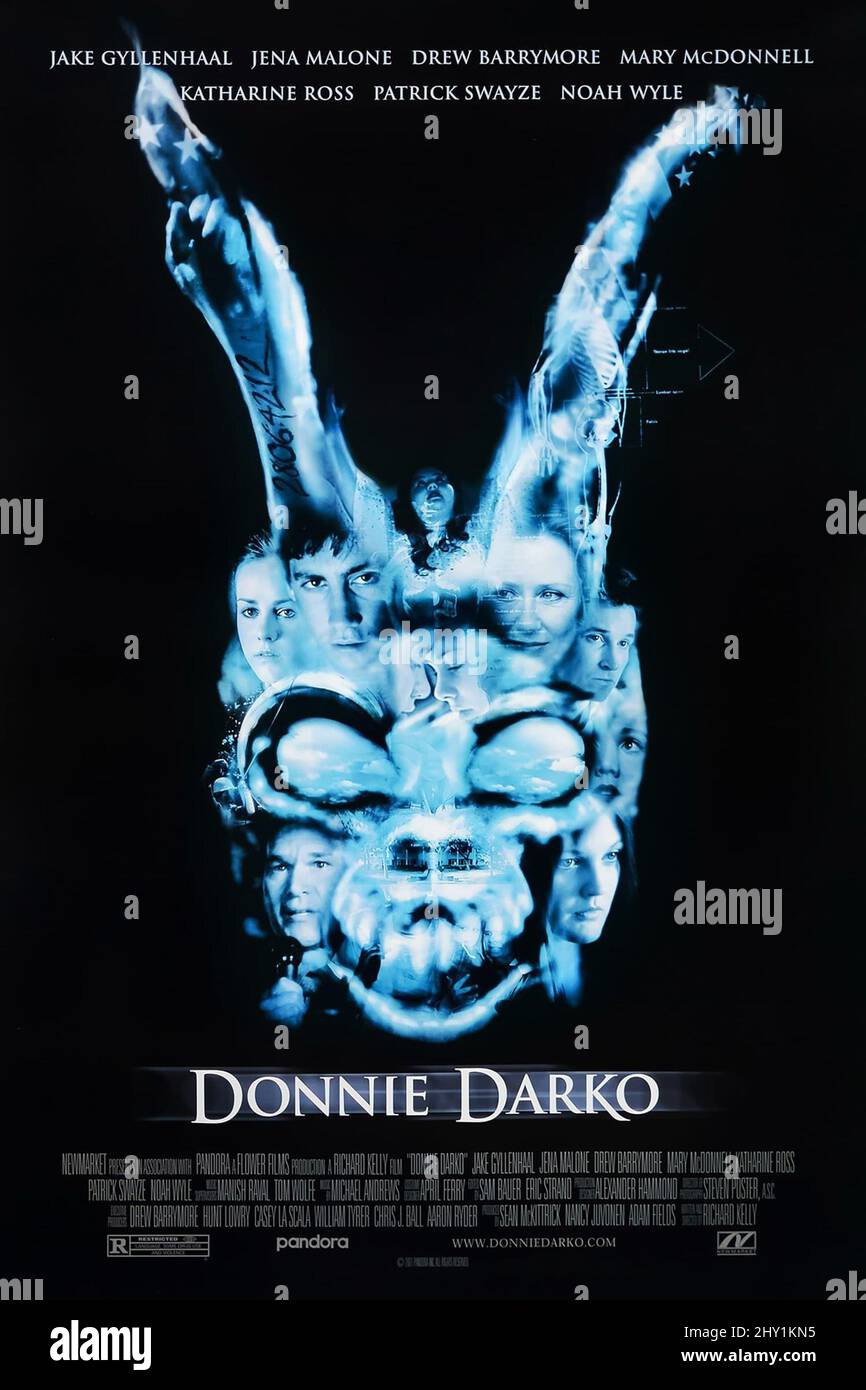 Poster, 'Donnie Darko,' (2001) Pandora Cinema. File Reference # 34145-479THA Stock Photo