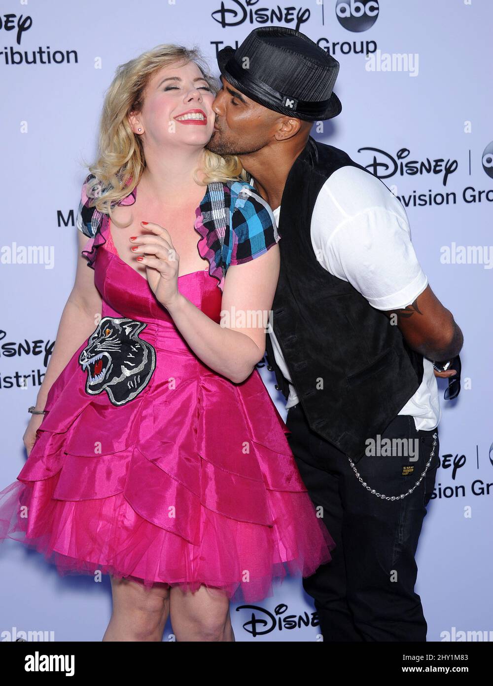Shemar Moore And Matthew Gray Gubler Kiss Shemar Moore And Matthew Gray Gubler Kiss
