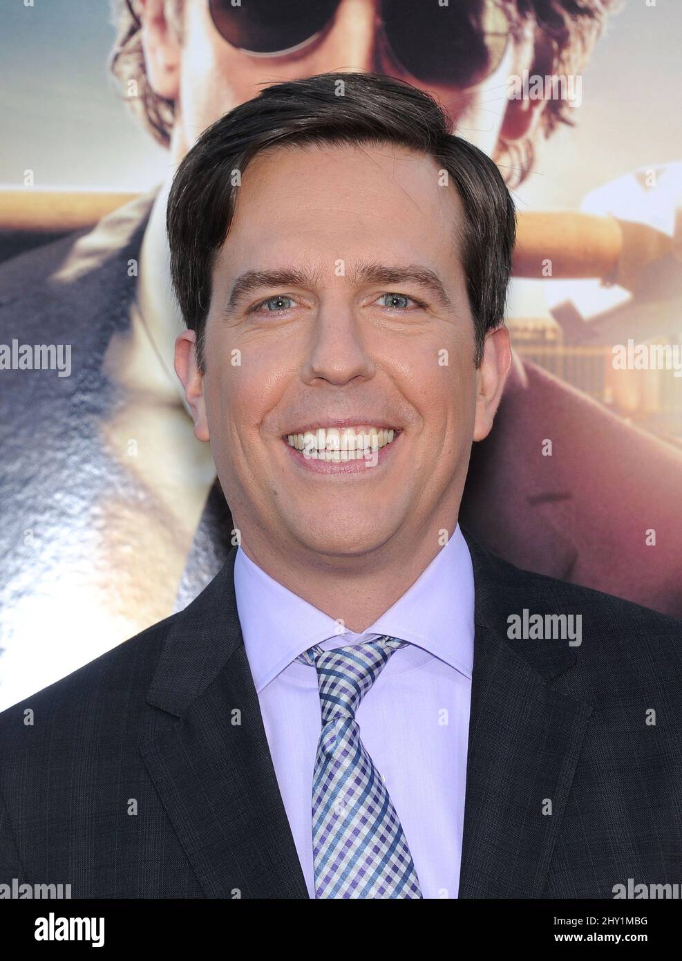 Ed Helms attending "The Hangover Part 3" premiere at Village Theatre in