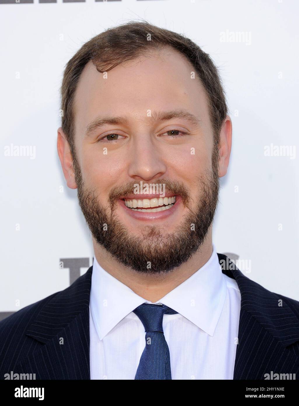 Evan Goldberg attending the 'This Is The End' premiere held at Village Theatre in Los Angeles, USA. Stock Photo