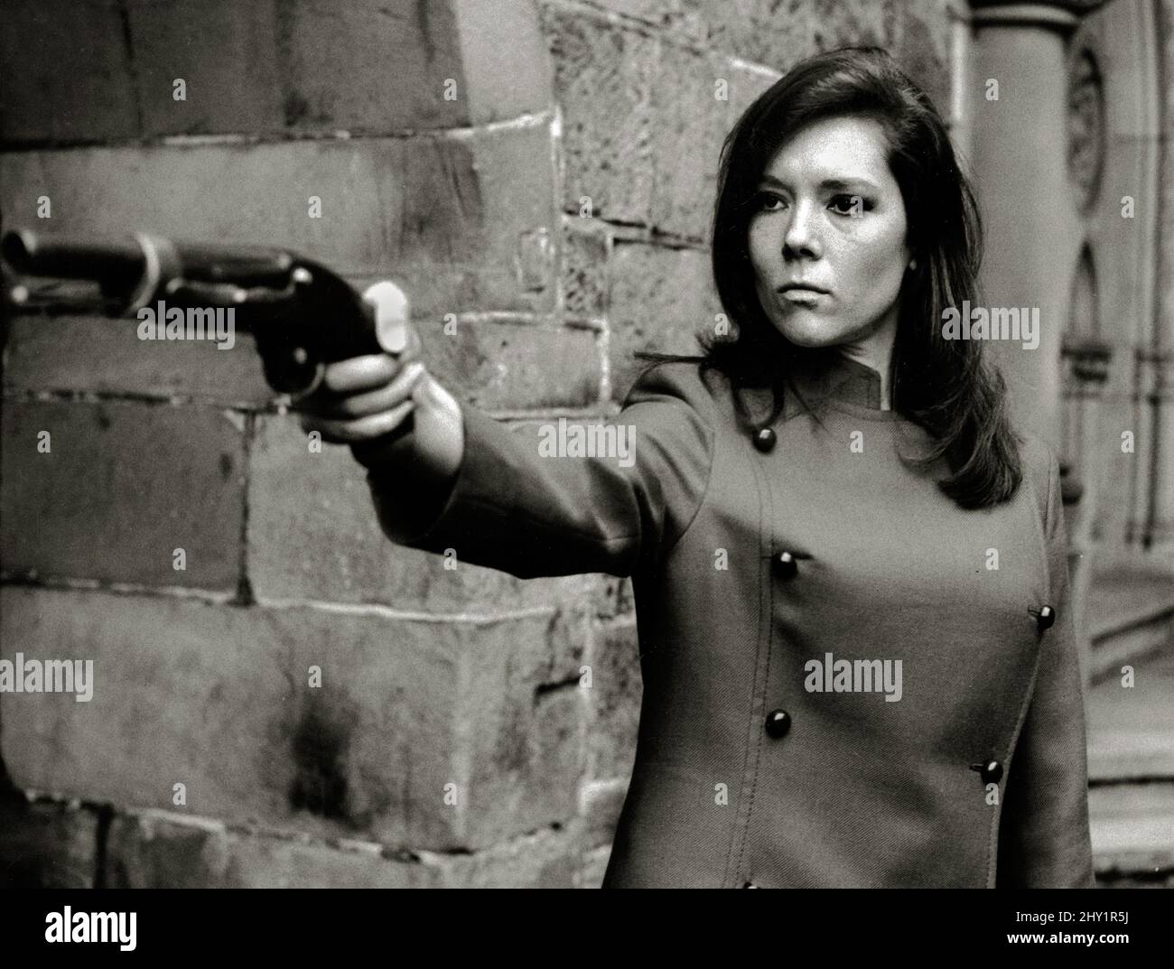 Diana Rigg, 'The Avengers' circa 1965. File Reference # 34145-652THA Stock Photo