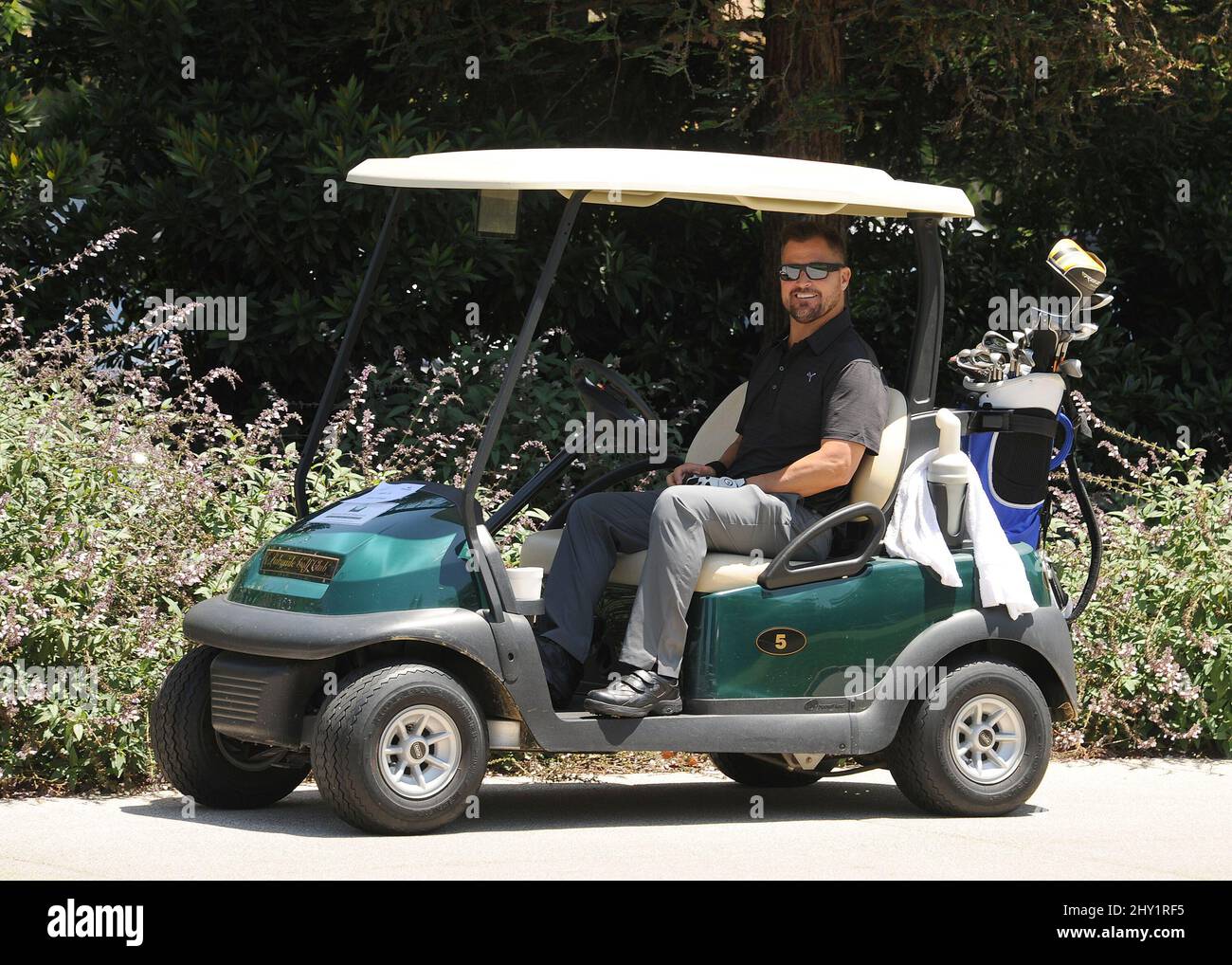 George Eads attedinfg the 4th Annual SAG Golf Classic at Lakeside Golf Club in Los Angeles, USA. Stock Photo