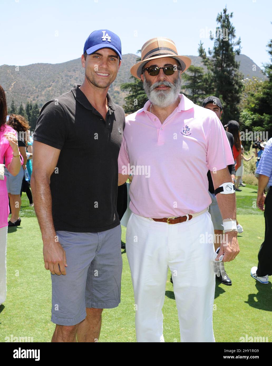 Colin Eggleston and Andy Garcia attending the 4th Annual SAG Golf