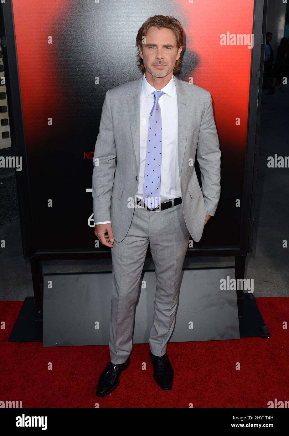 Sam Trammell at the 'True Blood' Season 6 Premiere at ArcLight Cinemas Cinerama Dome Stock Photo
