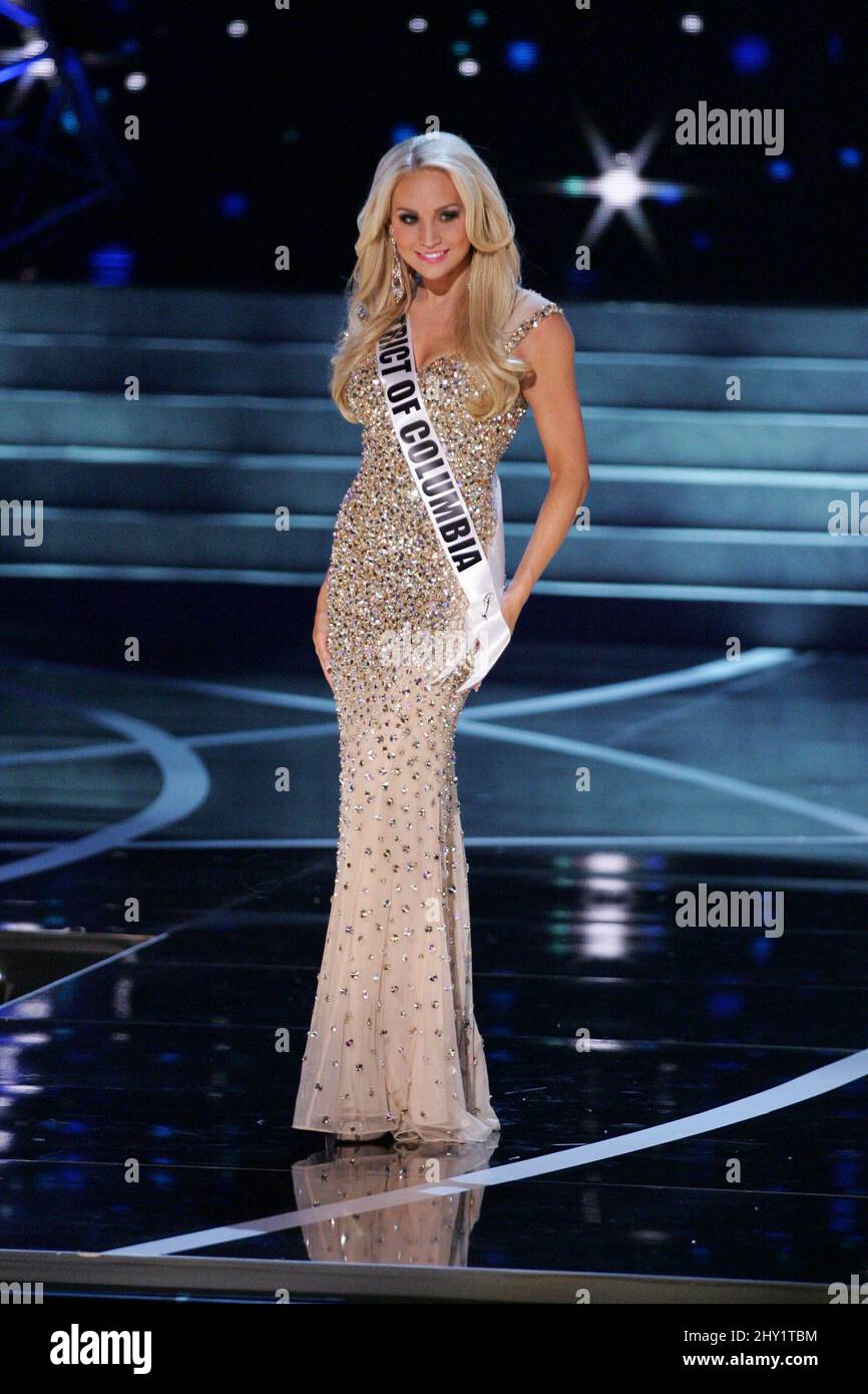 Jessica Frith, Miss District of Columbia USA during the 2013 Miss USA Preliminary Competition at Planet Hollywood Resort and Casino Stock Photo