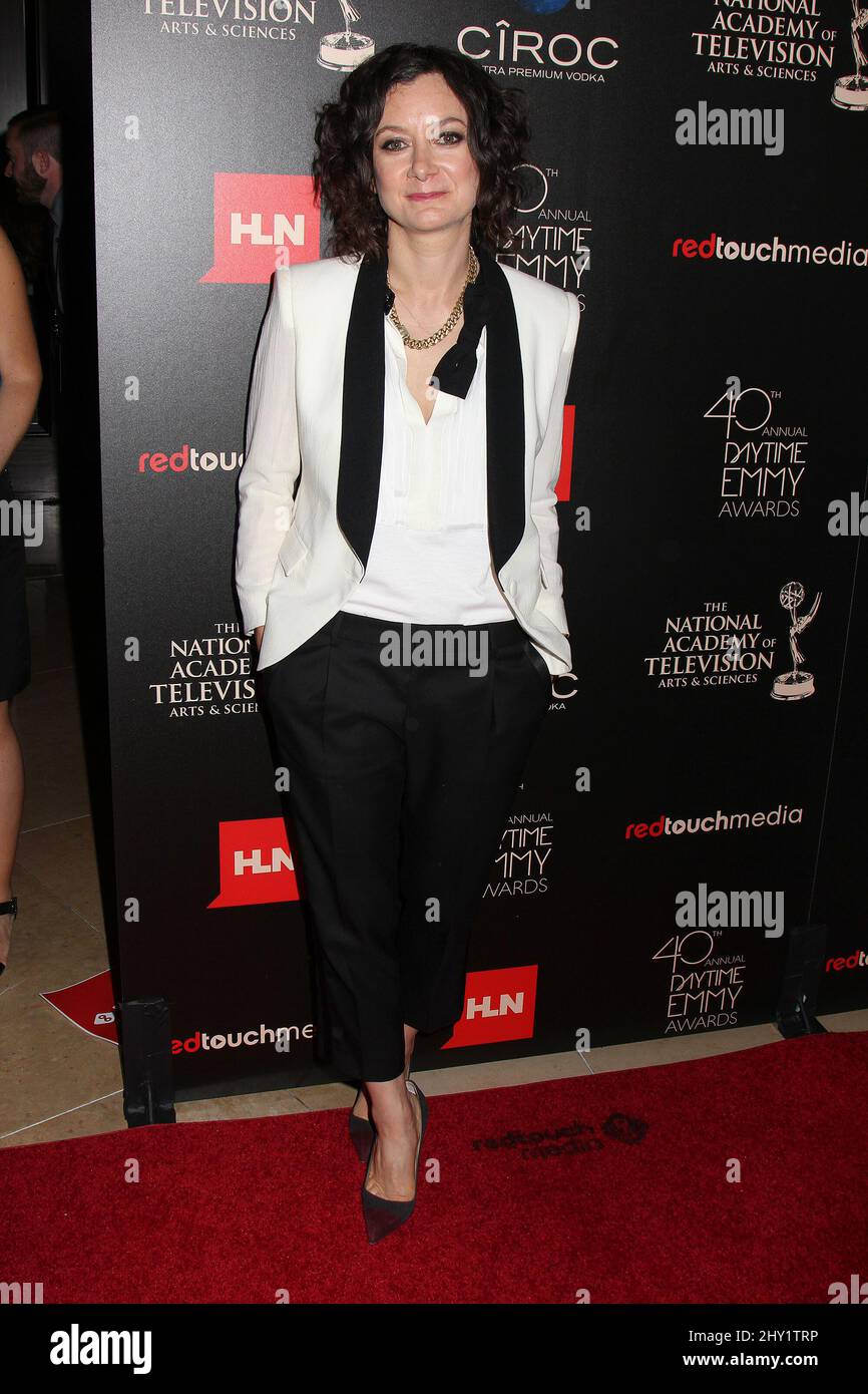 Sara Gilbert attending the 40th Annual Daytime Emmy Awards in Beverly ...
