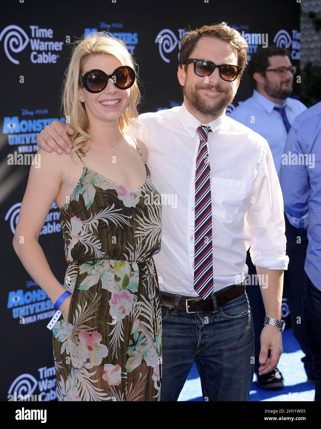 Charlie Day Mary Elizabeth Ellis Los Stock Photo 323436665