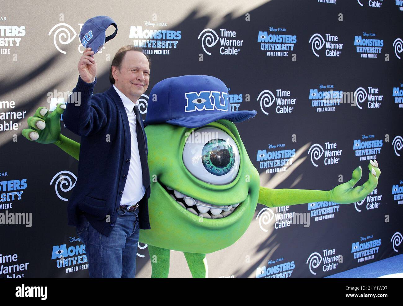Billy Crystal & MIke attending the premiere of Monsters University in Los Angeles, California