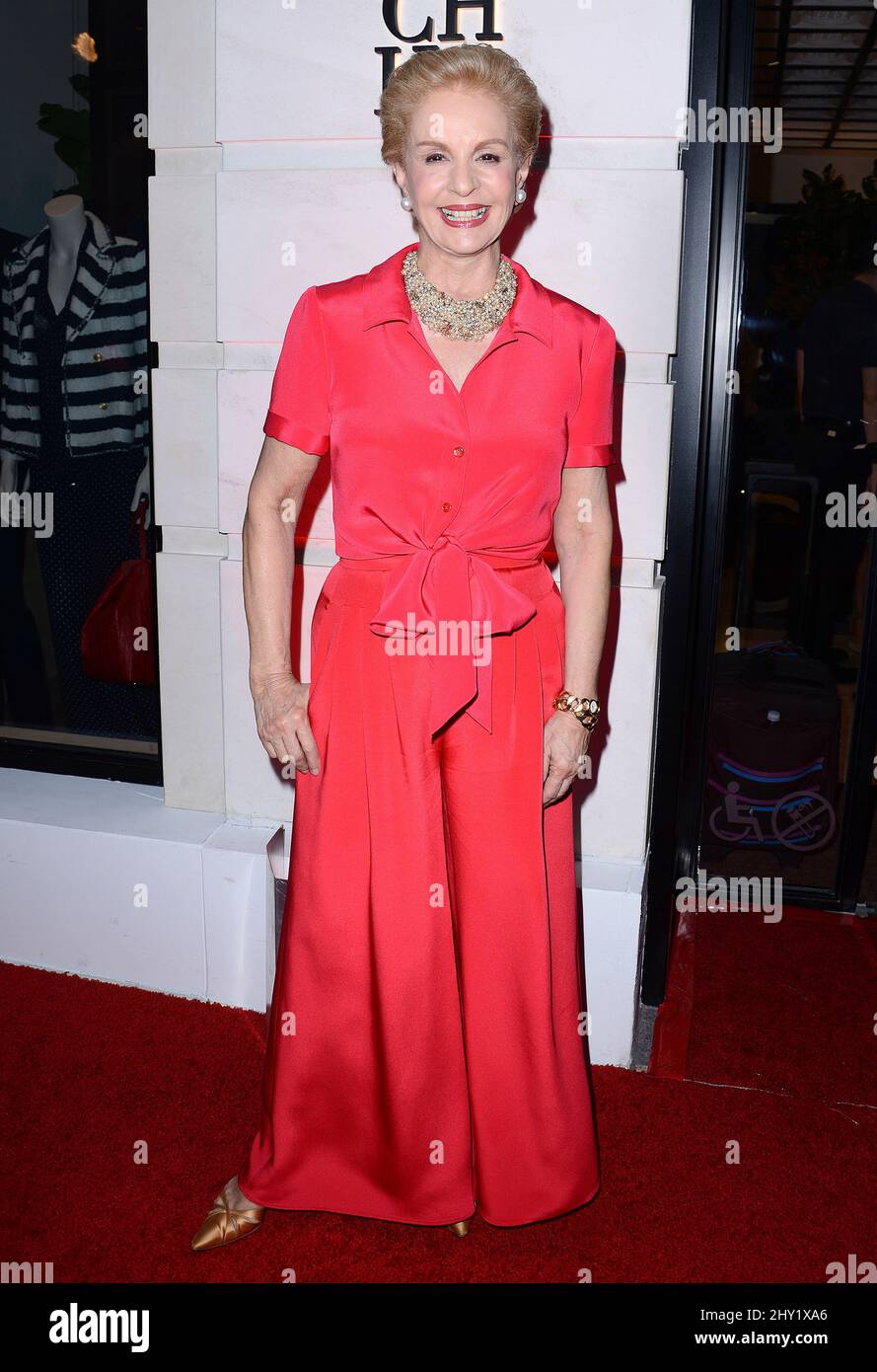 Carolina Herrera attends the Carolina Herrera Boutique Opening, Los