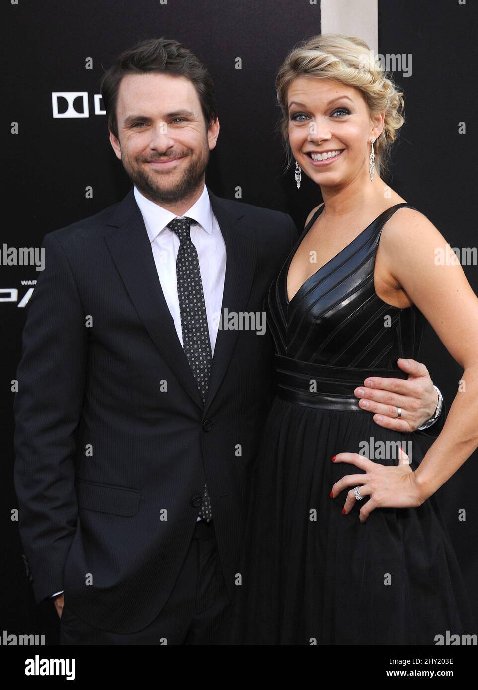 Photos and Pictures - Charlie Day of It's Always Sunny in Philadelphia  and wife Mary Elizabeth Ellis are all smiles as they arrive at Hotel  Solamar for the EW and SyFy celebration