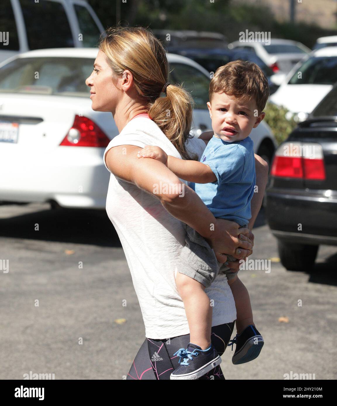 Jillian Michaels & Phoenix Michaels Rhoades seen out and about in