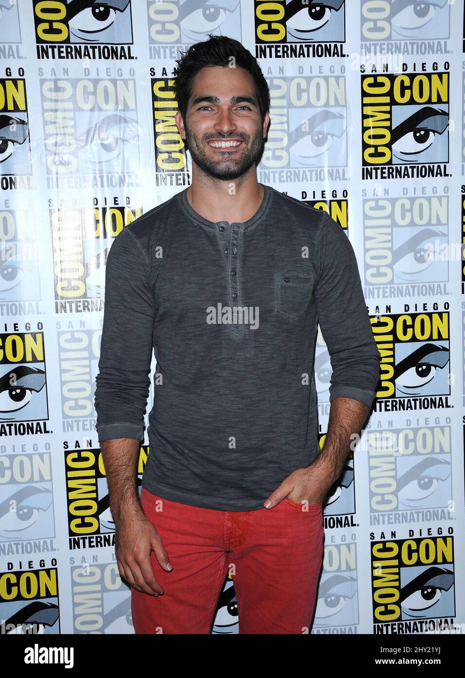 Tyler Hoechlin attending 'Teen Wolf' at Comic-Con 2013 held at the San Diego Convention Center Stock Photo