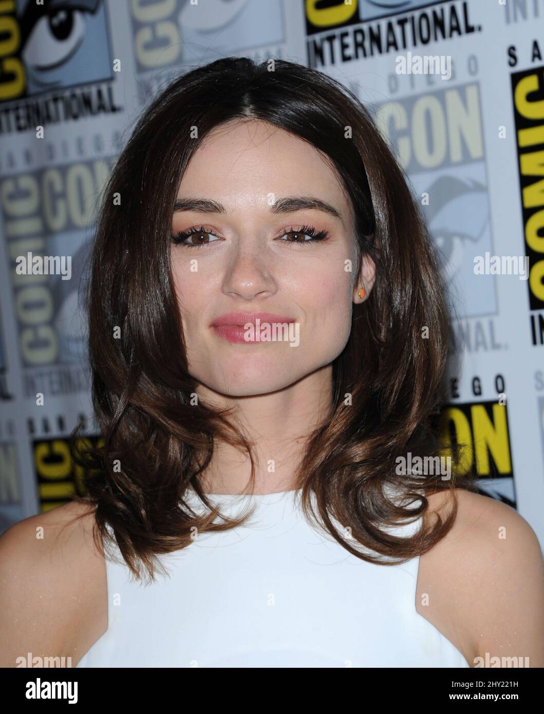 Crystal Reed attending 'Teen Wolf' at Comic-Con 2013 held at the San Diego Convention Center Stock Photo