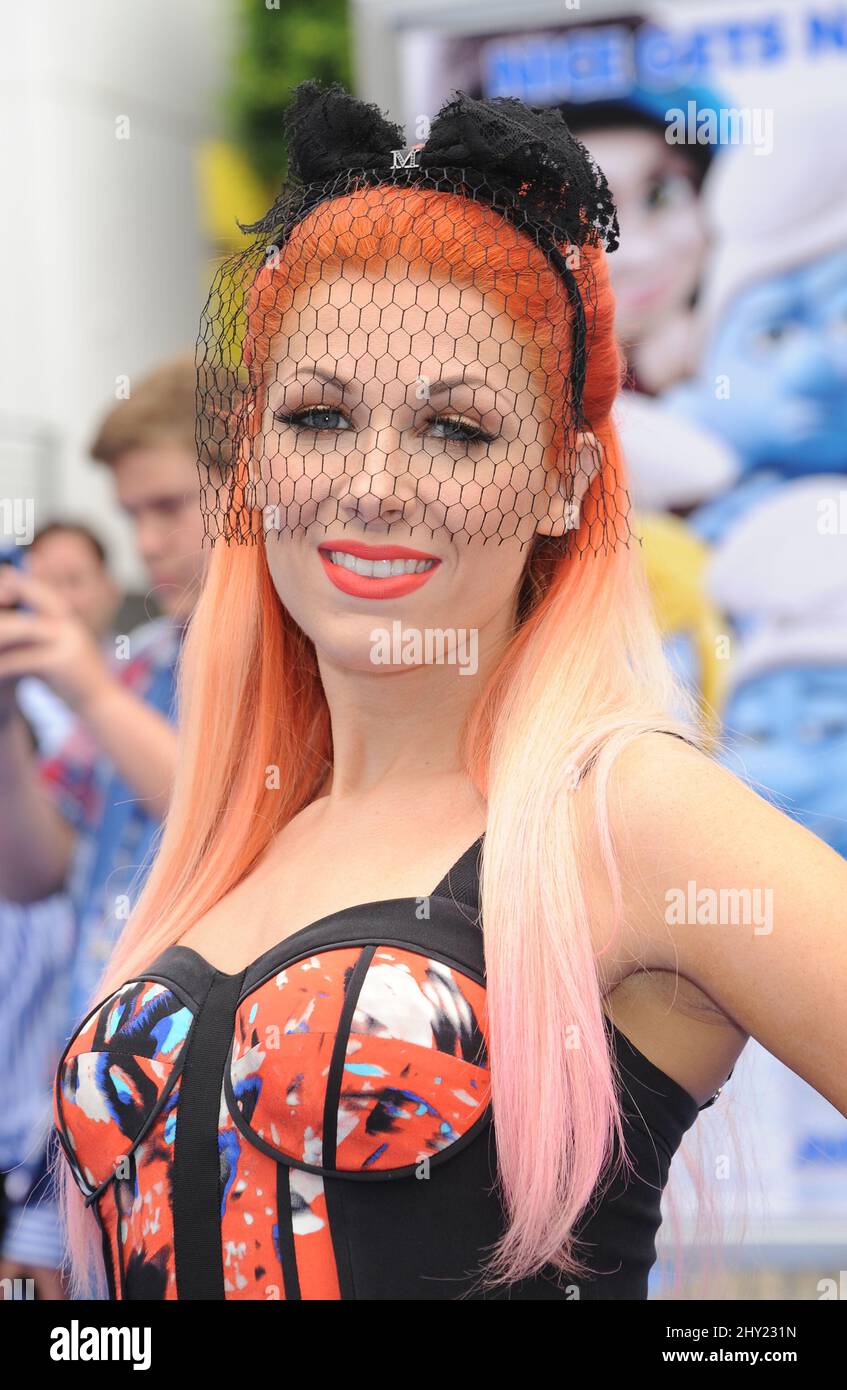 Bonnie McKee Attending The Premiere Of "The Smurfs 2" In Los Angeles ...