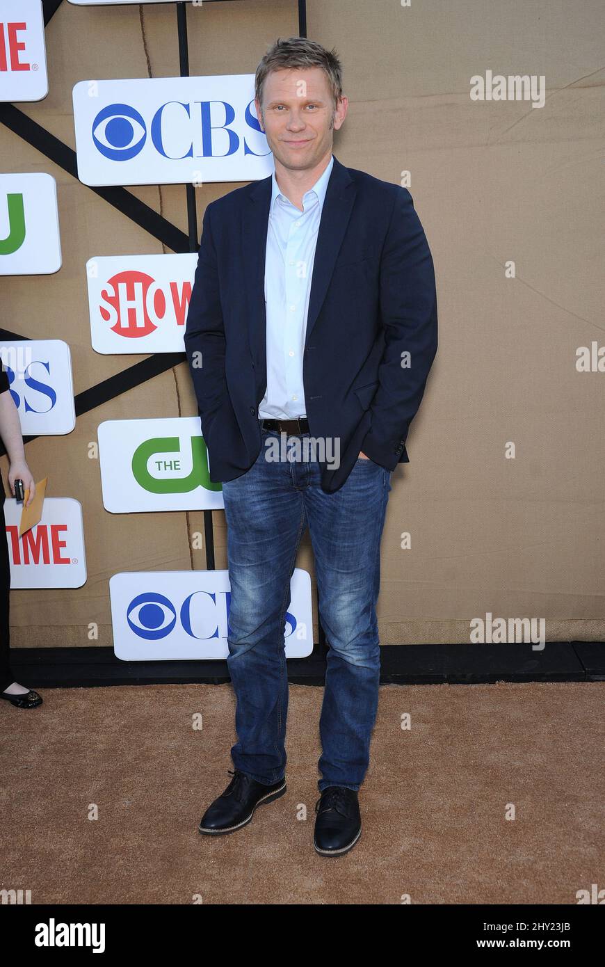 Mark Pellegrino attends the CBS, Showtime and The CW 2013 Annual Summer Stars Party at the Hilton Hotel, Los Angeles Stock Photo