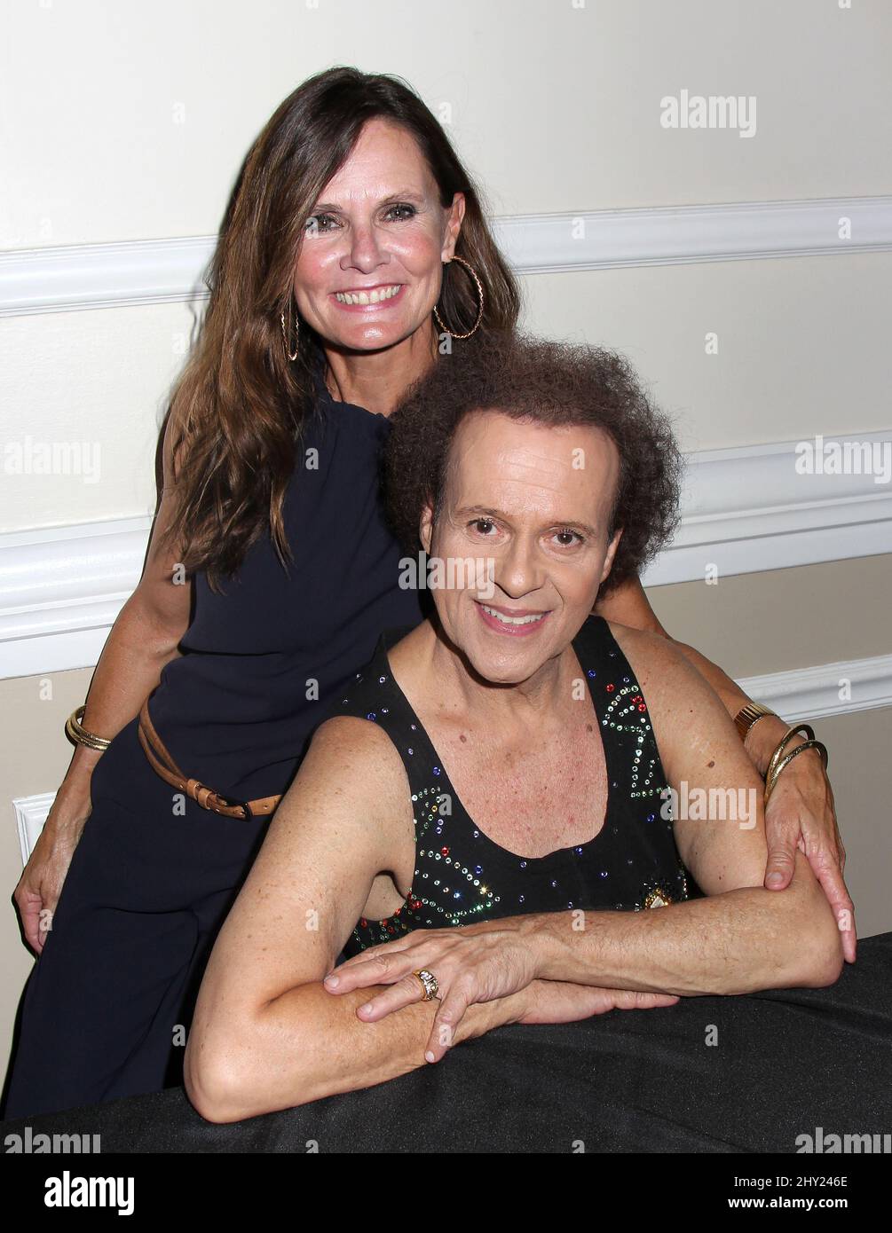 Lynn Herring and Richard Simmons attends the General Hospital Fan Club