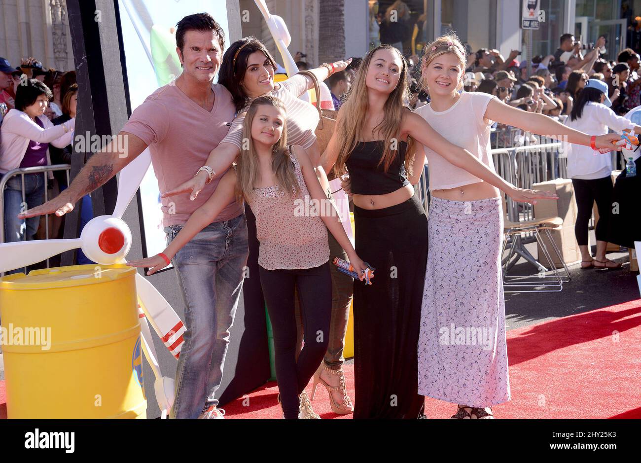 Lorenzo Lamas attending the 'Planes' World Premiere at the El Capitan Theatre, Hollywood Stock Photo