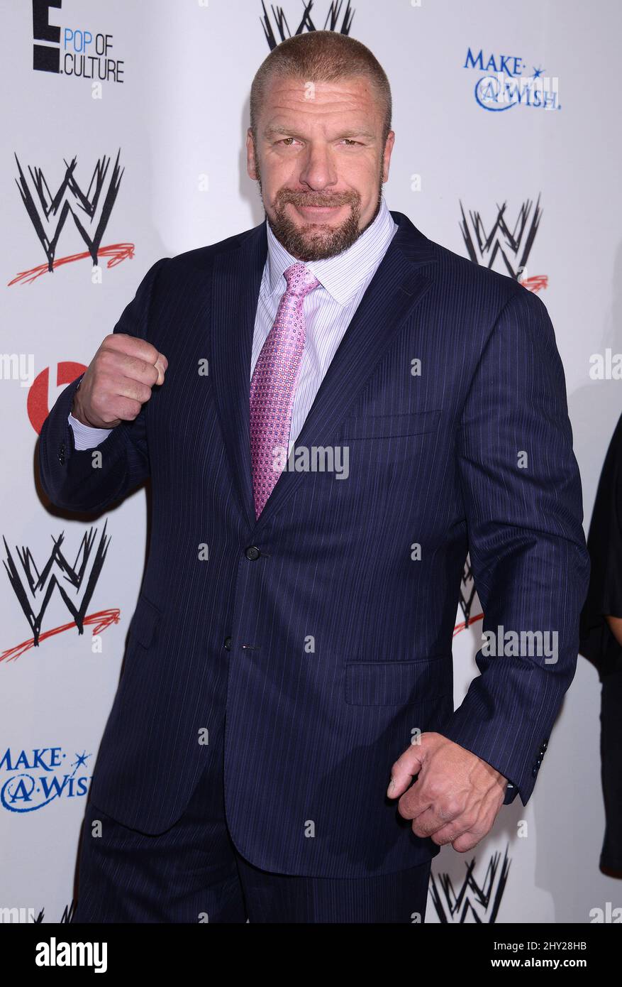 Paul 'Triple H' Levesque arriving at WWE 'Superstars for Hope' Honoring Make-A-Wish held at the Beverly Hills Hotel, Los Angeles. Stock Photo