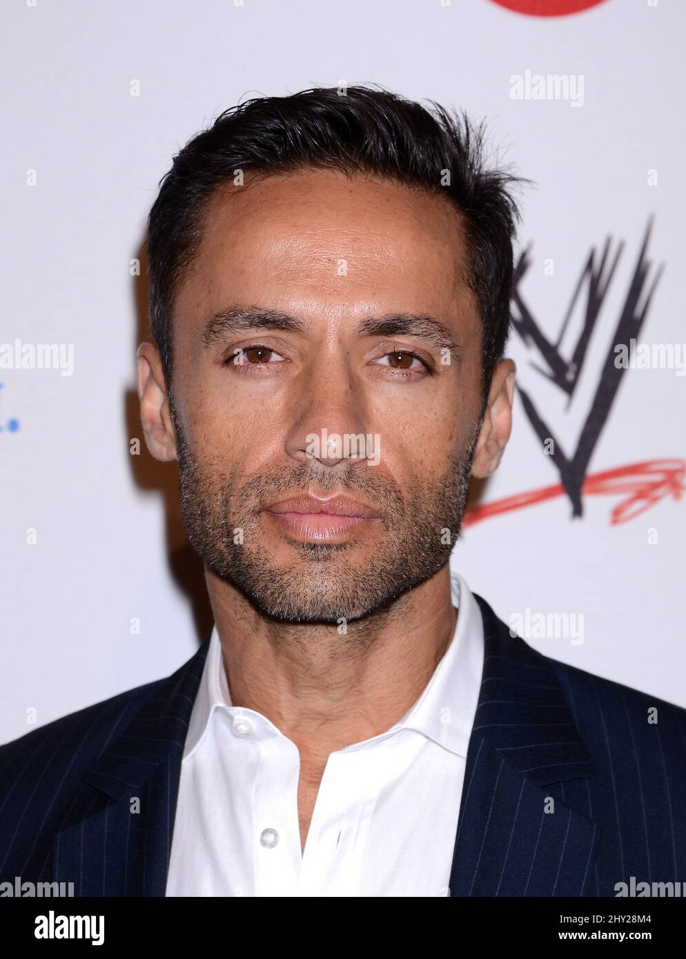 Kamar de los Reyes arriving at WWE "Superstars for Hope" Honoring Make