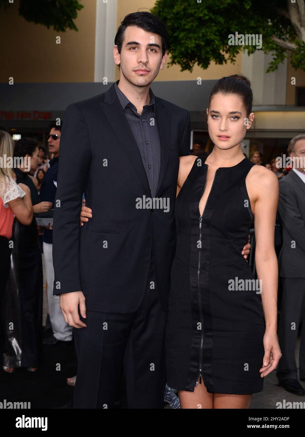 Nick Simmons attending the ‘Getaway’ premiere in Los Angeles Stock