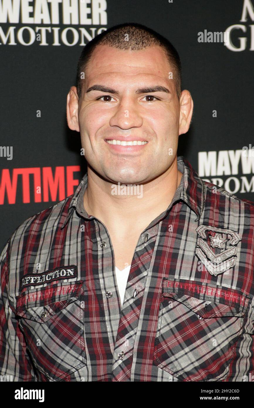 Cain Velasquez attending the Floyd Mayweather Jr. vs. Saul Canelo ...