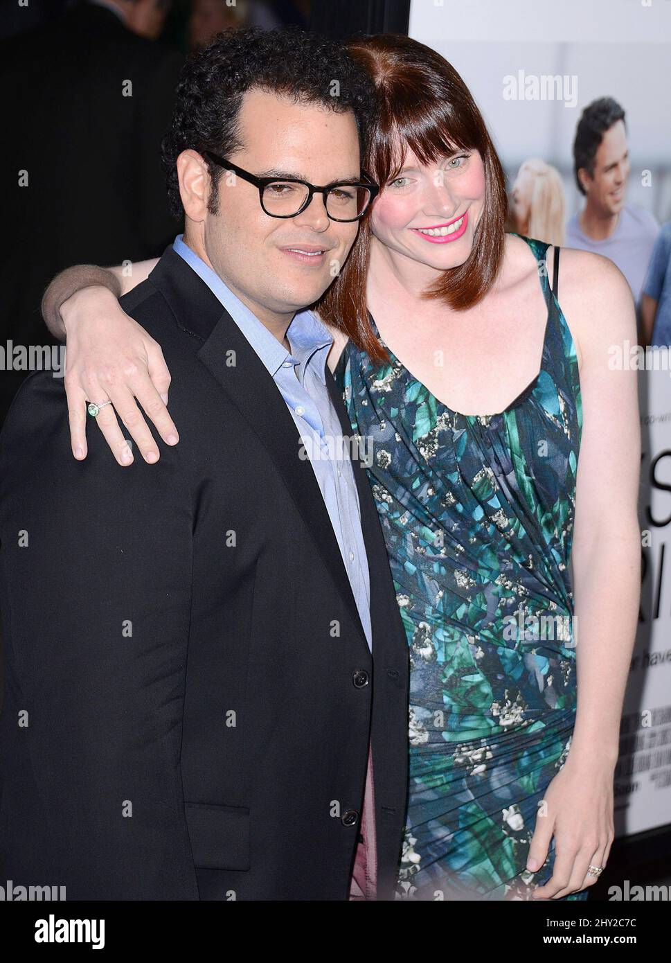 Josh Gad, Bryce Dallas Howard attending the premiere of 'Thanks For