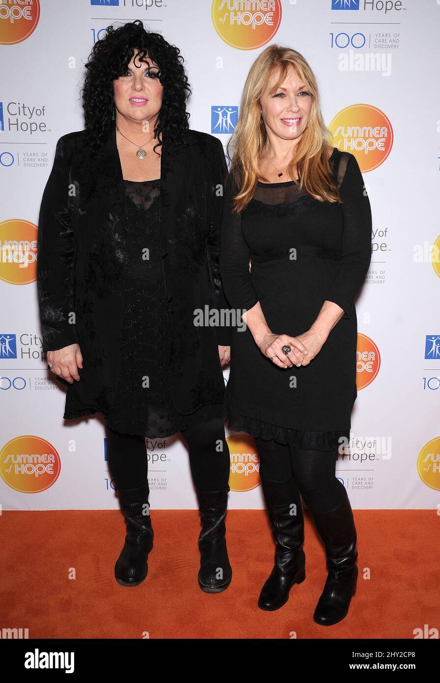 Ann Wilson & Nancy Wilson attends City of Hope???s Spirit of Life Gala