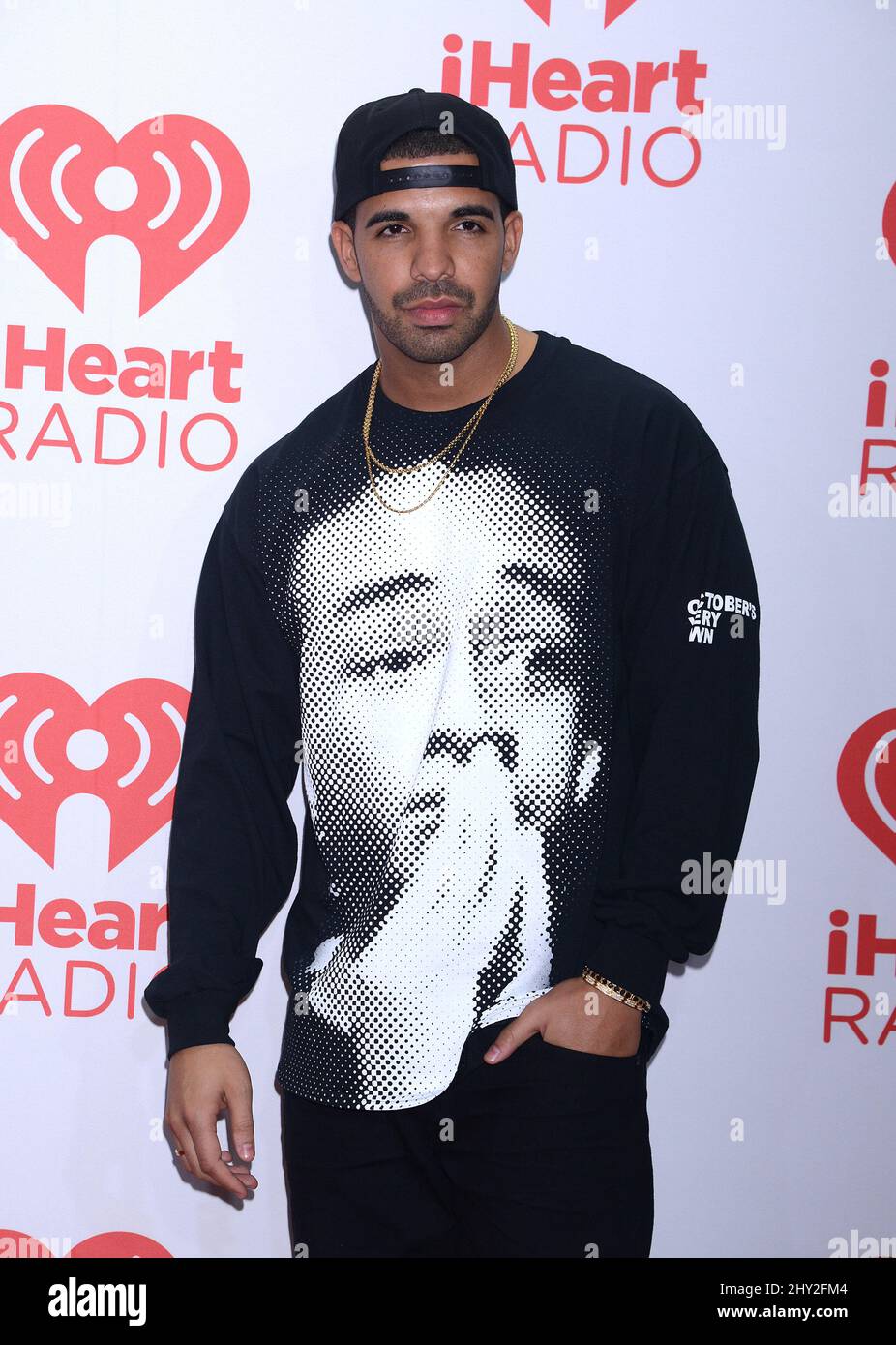 Drake attending the iHeart Radio Music Festival 2013 held at the MGM ...