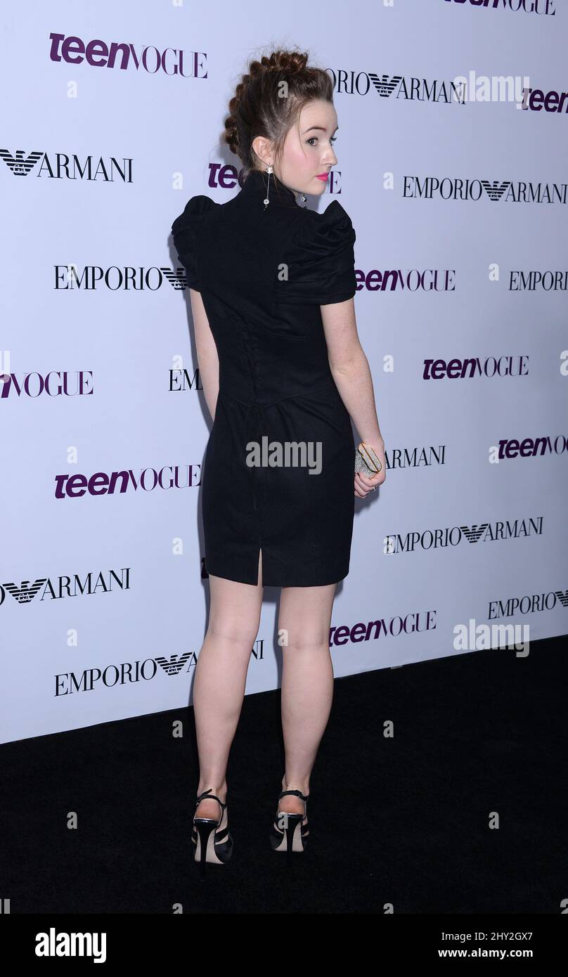 Kaitlyn Dever arrives at the Teen Vogue Young Hollywood issue party, Los  Angeles Stock Photo - Alamy