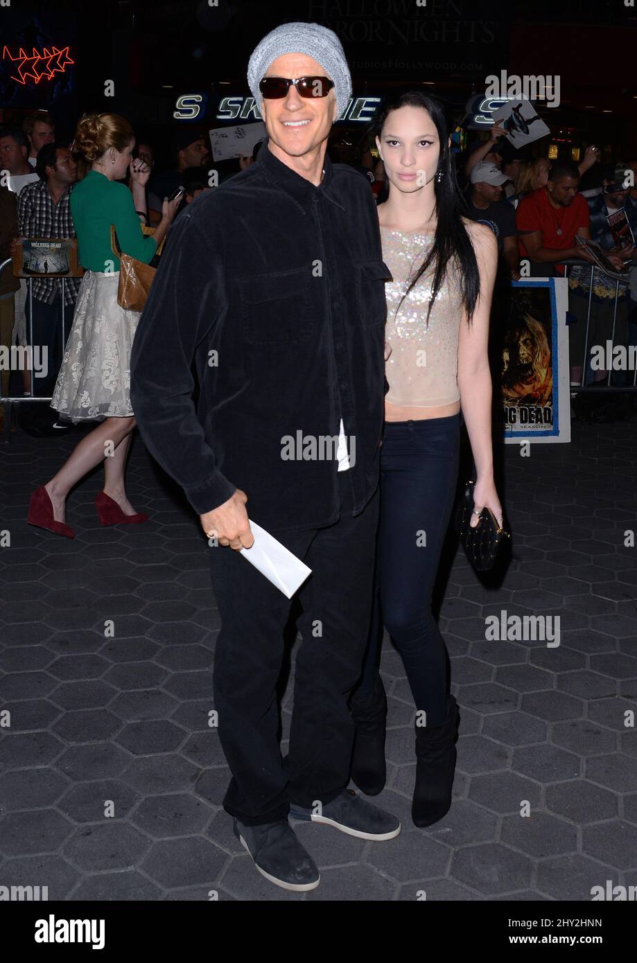 Matthew Modine attending the season four premiere of &ldquo;The Walking Dead