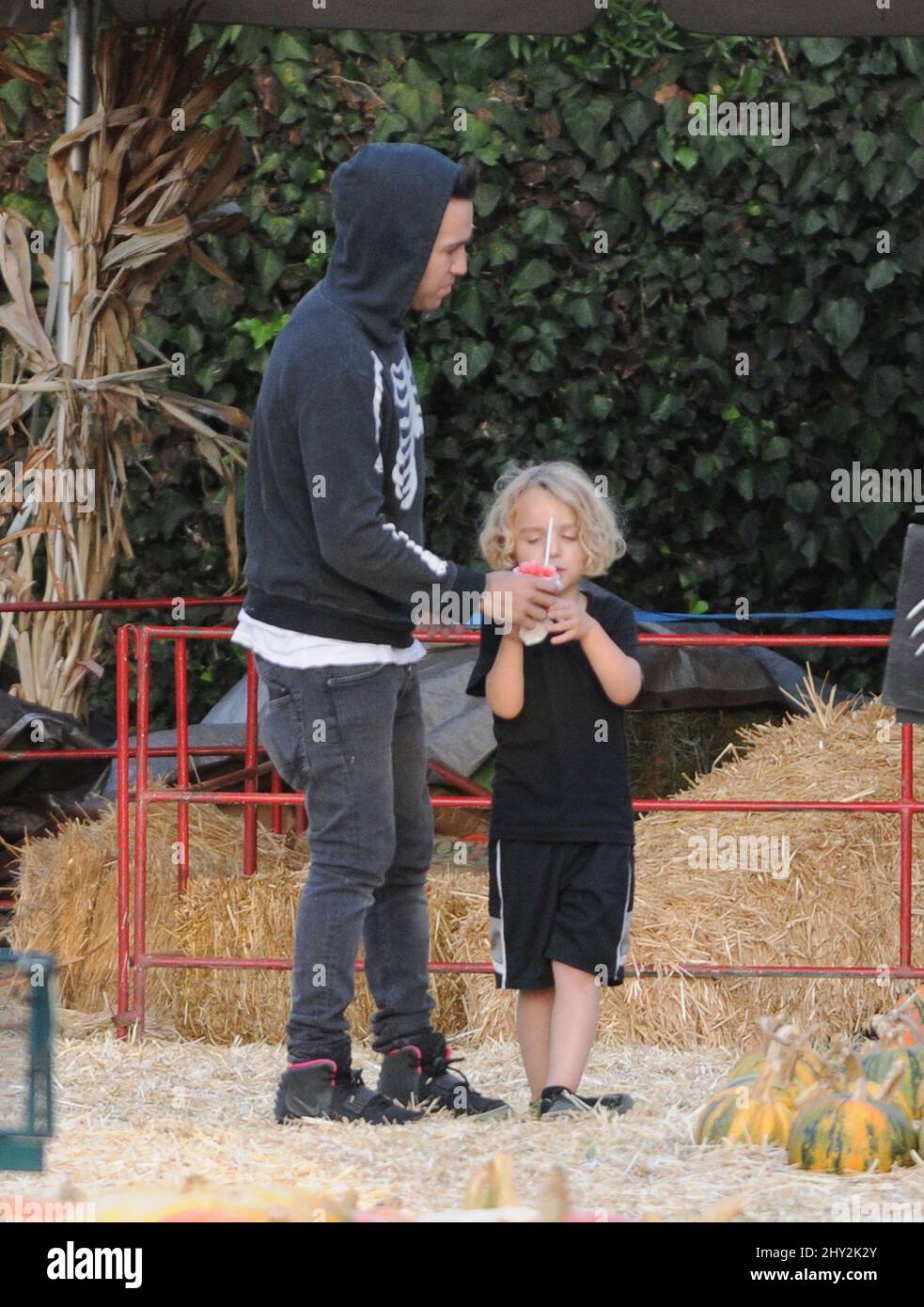 Pete Wentz, Bronx Wentz seen out and about in Los Angeles, California