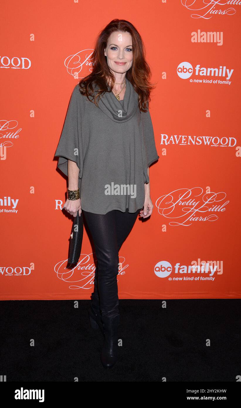 Laura Leighton attending the 'Pretty Little Liars' Halloween screening held at the Hollywood Forever Cemetery in Los Angeles, USA. Stock Photo