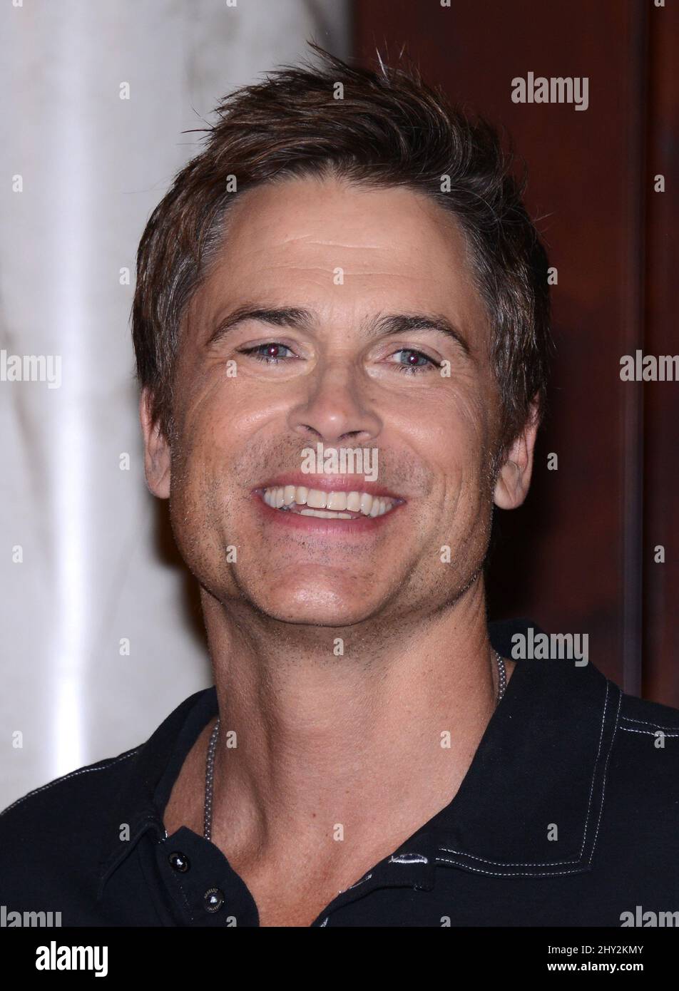 Rob Lowe at the Parks and Recreation 100th episode celebration at CBS