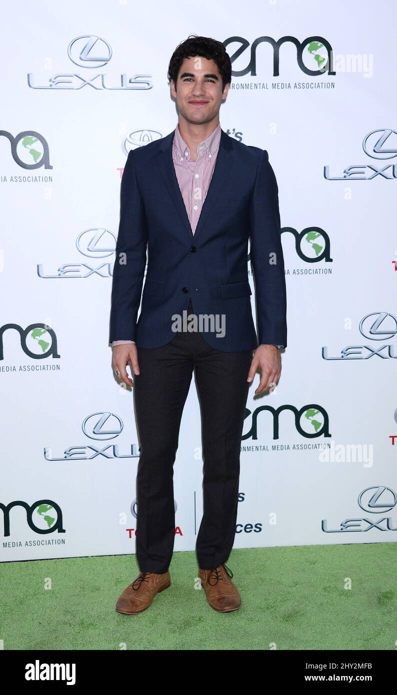 Darren Criss attending the Environmental Media Awards 2013 in Burbank, California. Stock Photo